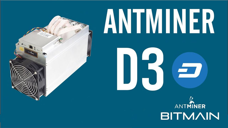 ASIC ماینر Antminer D3
