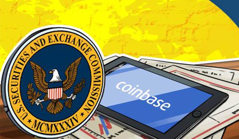 صرافی Coinbase به دنبال اخذ مجوز از کمیسیون بورس و اوراق بهادار آمریکا (SEC)