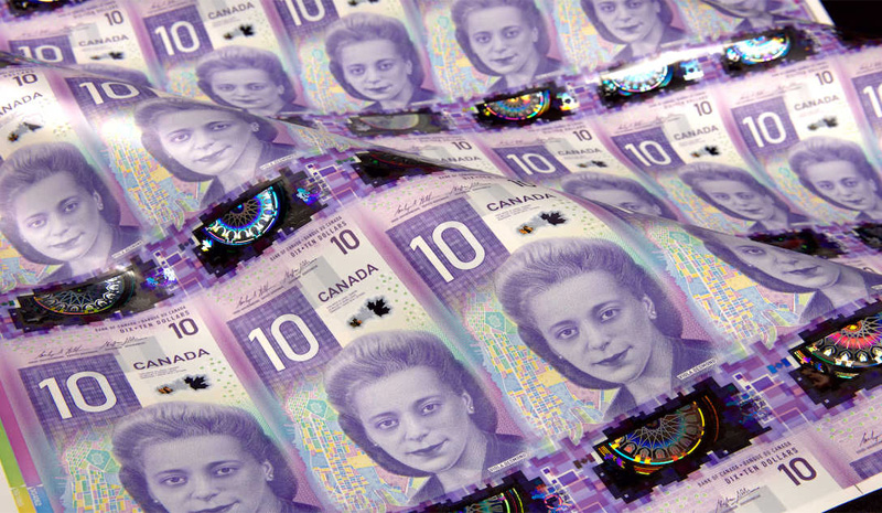 اسکناس 10 دلاری جدید کانادا