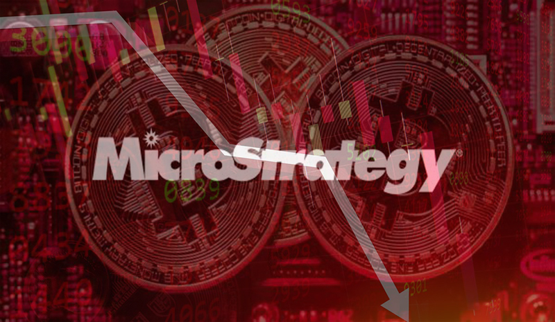 سقوط سهام Microstrategy