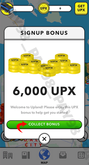 دریافت توکن UPX به عنوان پاداش 
