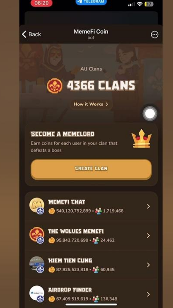 clan یا قبیله میم فای