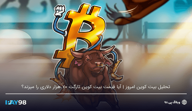 احتمال رشد قیمت بیت کوین تا 70 هزار دلار