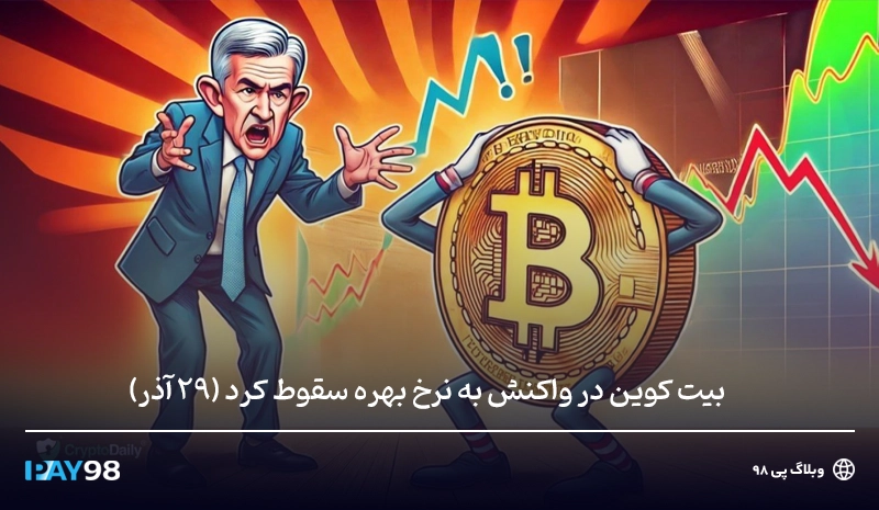 سقوط بیت کوین امروز